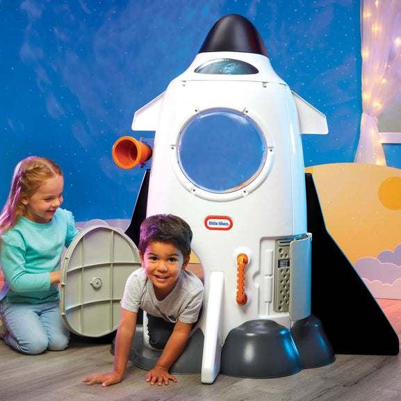 กระสวยอวกาศจำลอง Little Tikes Adventure Rocket - Realistic Space Astronaut Role Play Set for Boys and Girls