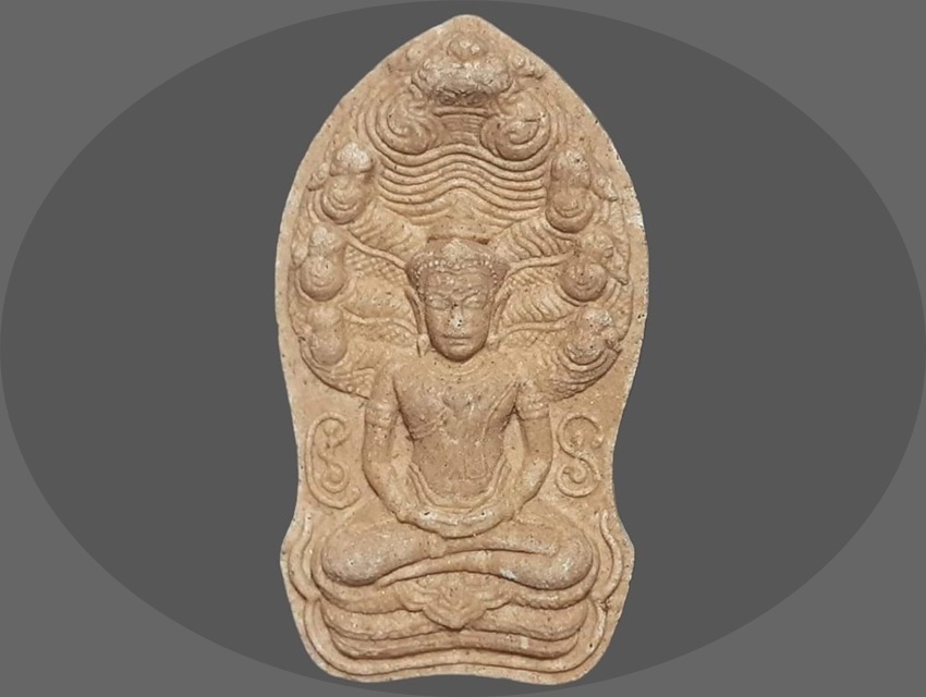 นาคปรก วัดสุทธาวาส วิปัสสนา พุทธมงคล อยุธยา เนื้อผง ยันต์ซ้อน ปี 2558