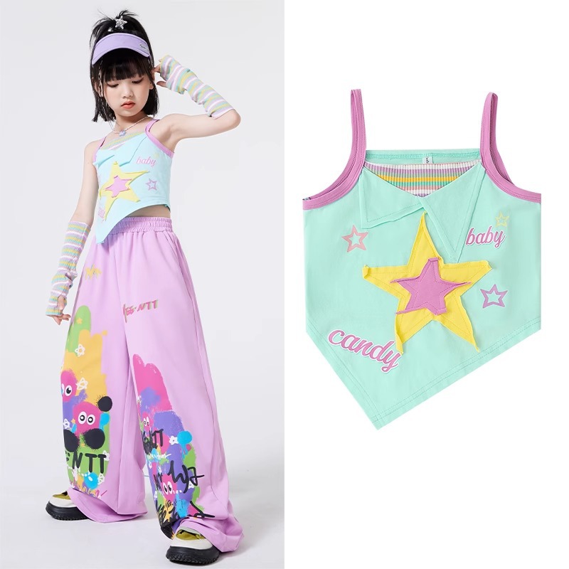 ชุดเต้น เสื้อกล้าม+กางเกงขายาวMEN TT**สินค้าเปิดจอง