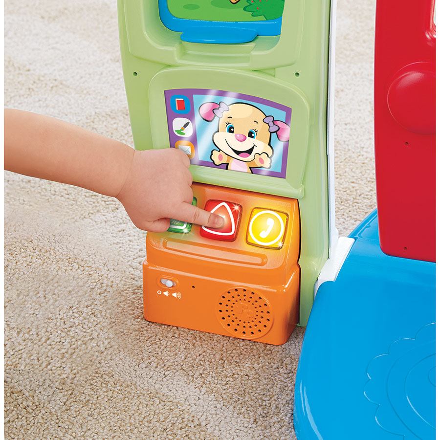 ประตูบ้านรุ่นใหม่ล่าสุด Fisher-Price Laugh & Learn Smart Stages Home