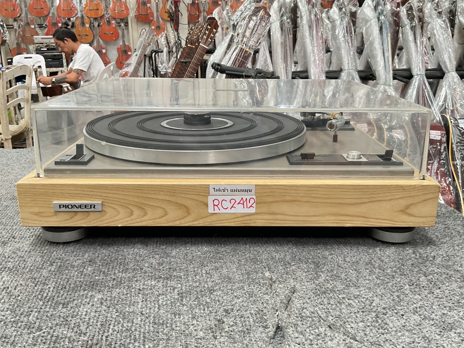 เครื่องเล่นแผ่นเสียง PIONEER : PL-A38