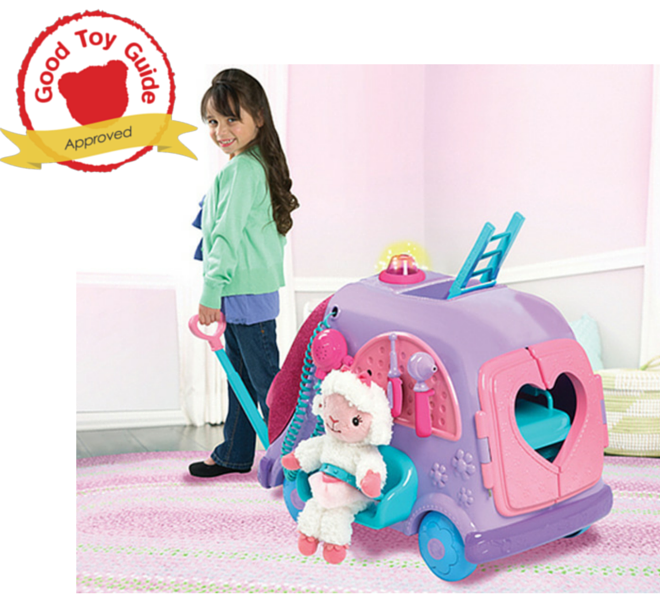 รถเข็นคนไข้พร้อมอุปกรณ์ Doc McStuffins Get Better Talking Mobile