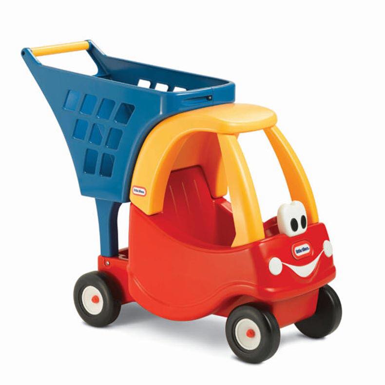 รถเข็น Little Tikes Cozy Shopping Cart Red/Yellow