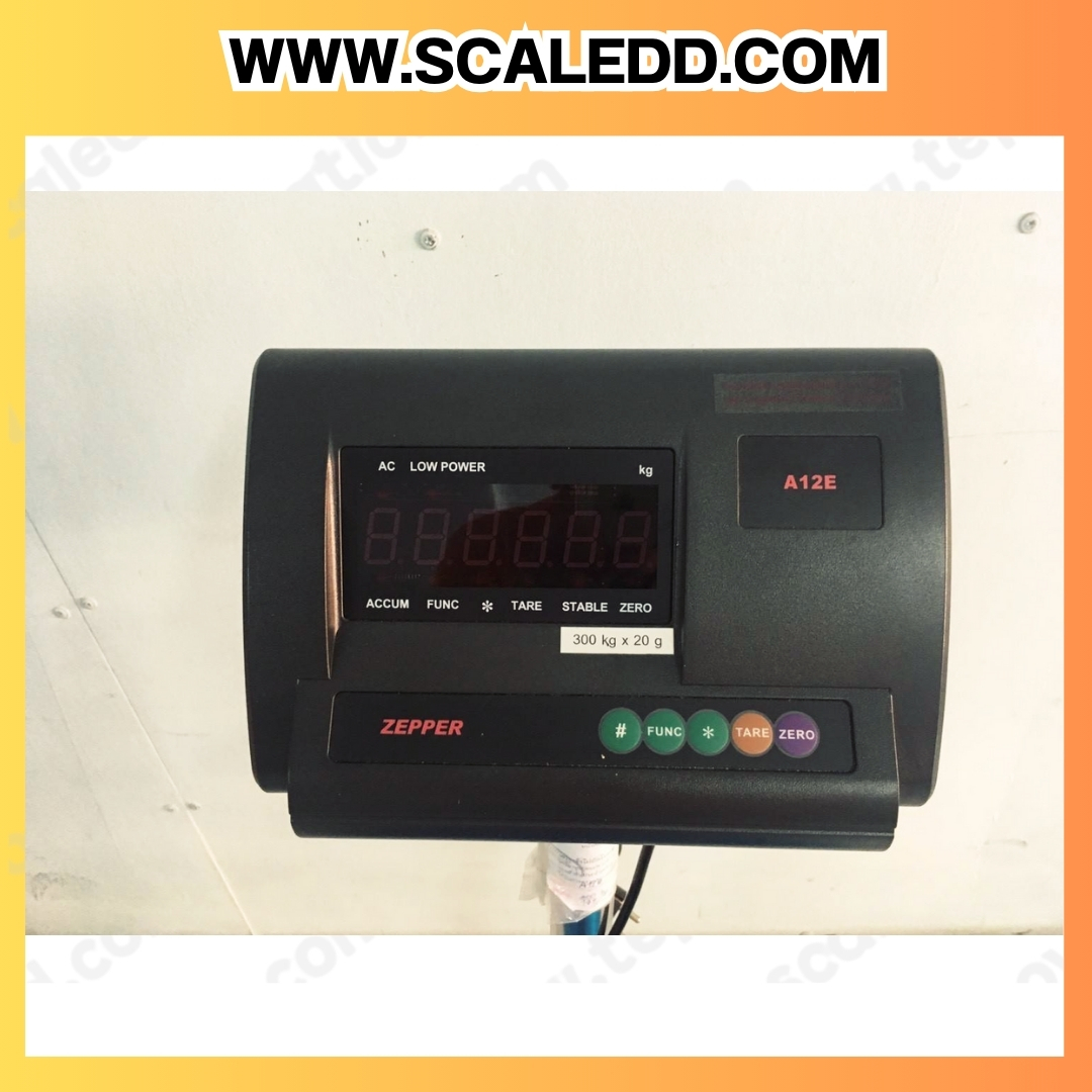 เครื่องชั่งน้ำหนักดิจิตอล พิกัด100kg ความละเอียด10g ขนาดแท่นชั่ง40*50cm รุ่น A12 (เครื่องชั่งผ่านตรวจรับรองจากสำนักชั่งตวงวัด)