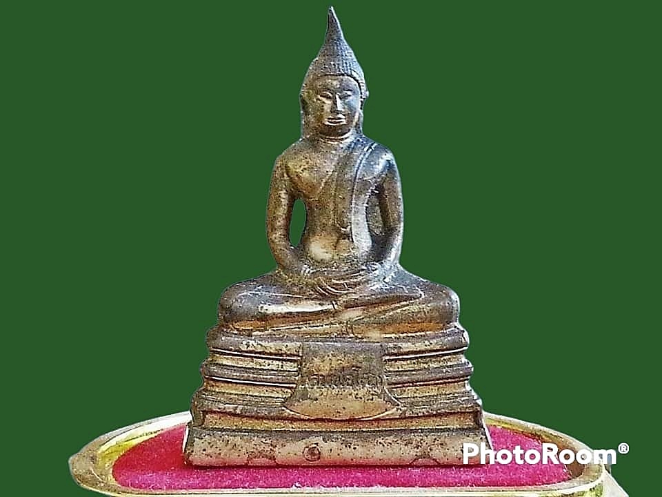 พระบูชา ตั้งหน้ารถ หลวงพ่อโสธร วัดโสธรวรารามวรวิหาร จ.ฉะเชิงเทรา ปี 2509 หน้าตัก 1.5"