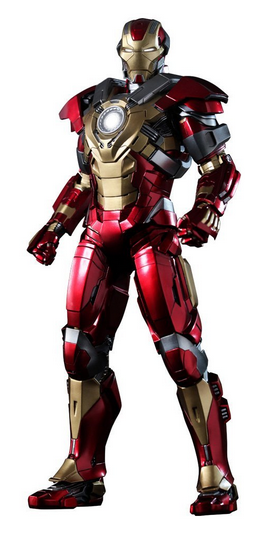 HOTTOYS - Iron Man 3 - Iron Man Mark 17 (Heartbreaker)