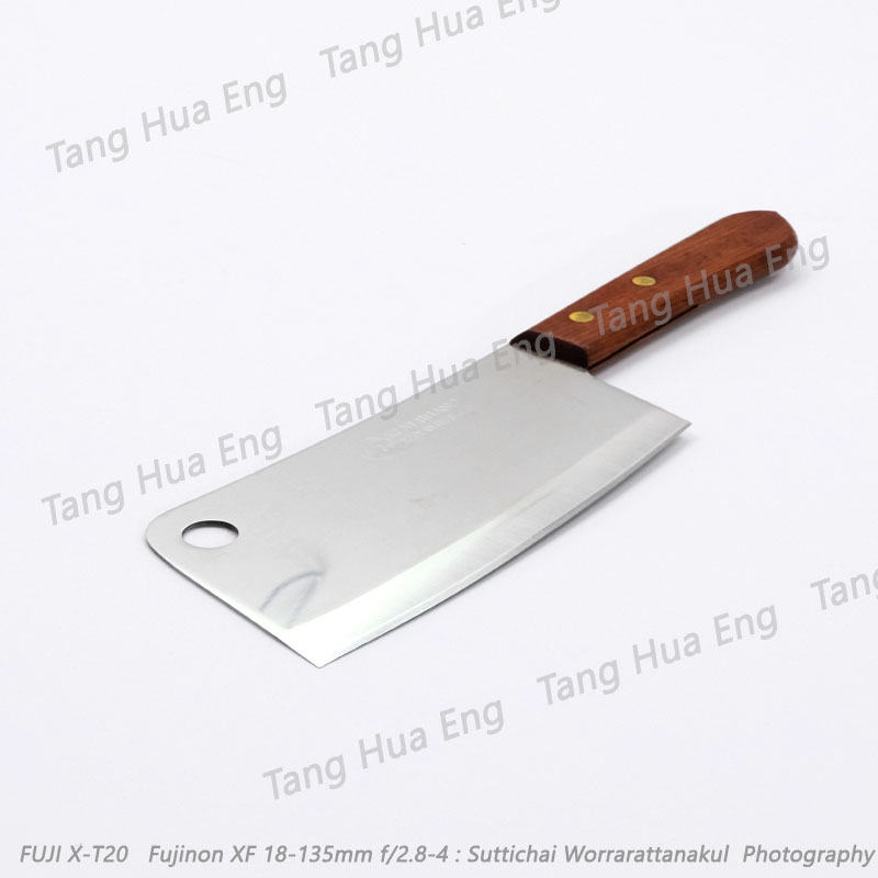 มีดสับกระดูก ด้ามไม้ 6 นิ้ว #830 ( กีวี )