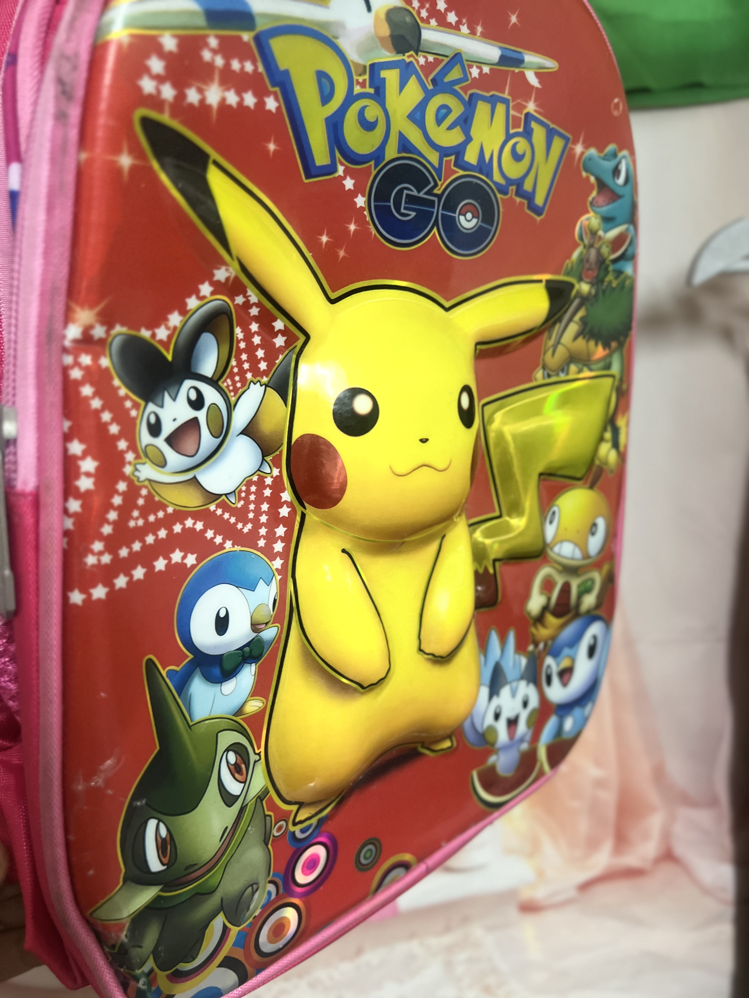 กระเป๋าเป้ เป้เด็ ลาย ปิกาจู โปเกม่อน