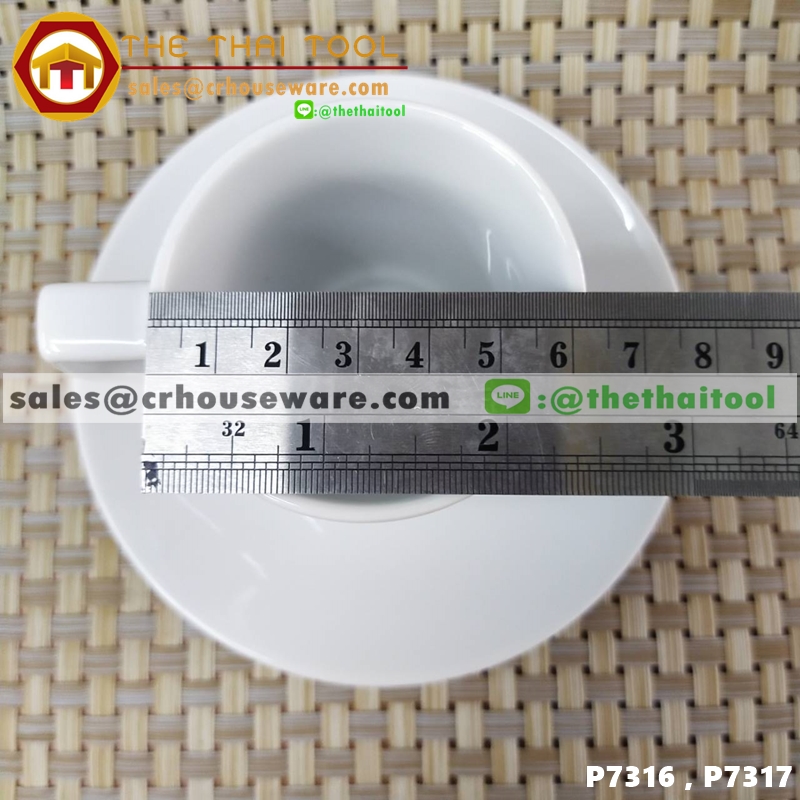 ESPRESSO CUP Code : P 7316 ESPRESSO CUP SAUCER Code : P 7317