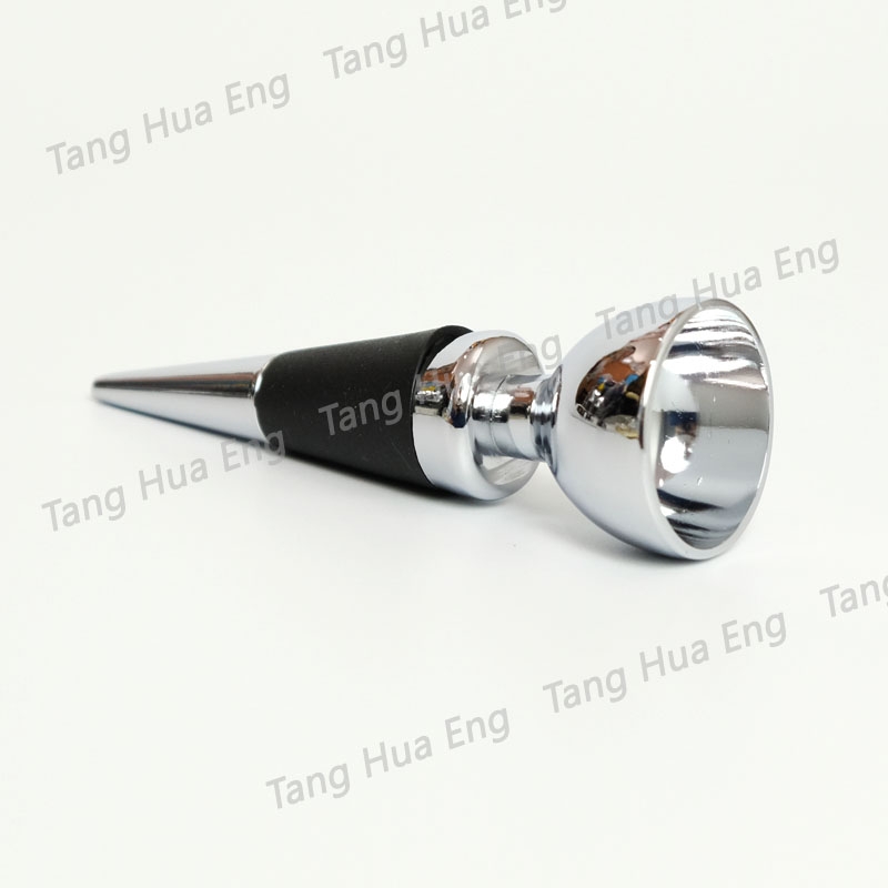 จุกปิดไวน์สเตนลส 3 ชิ้น พร้อมขาตั้งสเตนเลส