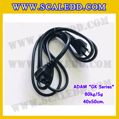 เครื่องชั่งน้ำหนักดิจิตอล ADAM รุ่น GK-60kg x 0.005kg เครื่องชั่งน้ำหนัก60กิโล เครื่องชั่งดิจิตอล60kg เครื่องชั่งน้ำหนัก60kg ตาชั่ง60kg ขนาดแท่น 40x50cm ยี่ห้อ ADAM รุ่น GK