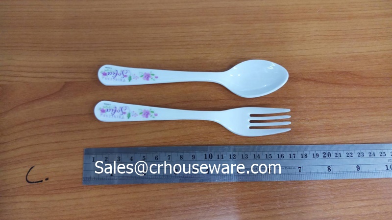 ช้อนส้อมเล็ก ลายSofia