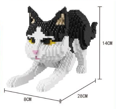 เลโก้นาโน Set Cat(แมวครบเซ็ต) Size Jumbo