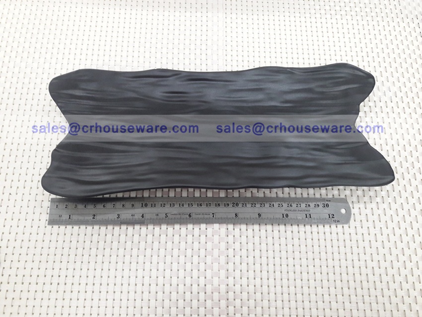 จานลายไม้ 017-PX-F161215