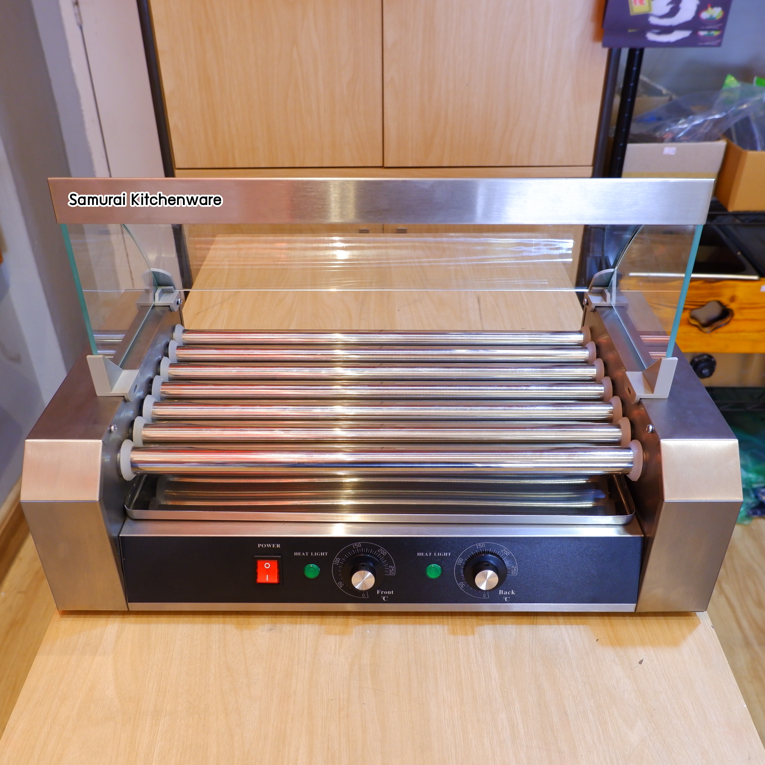 เครื่องย่างไส้กรอก เตาย่างไส้กรอกไฟฟ้า (7 แกน)