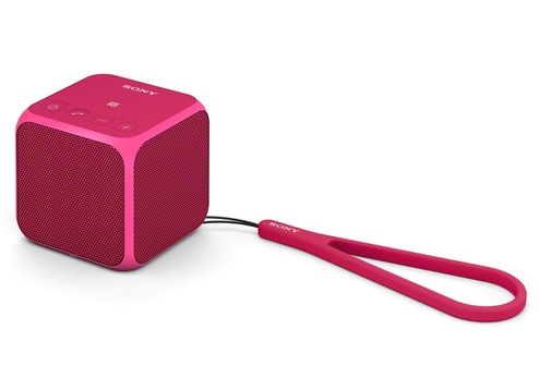 Sony ลำโพงพกพา Bluetooth® แบบไร้สาย รุ่น SRS-X11 (สีชมพู)