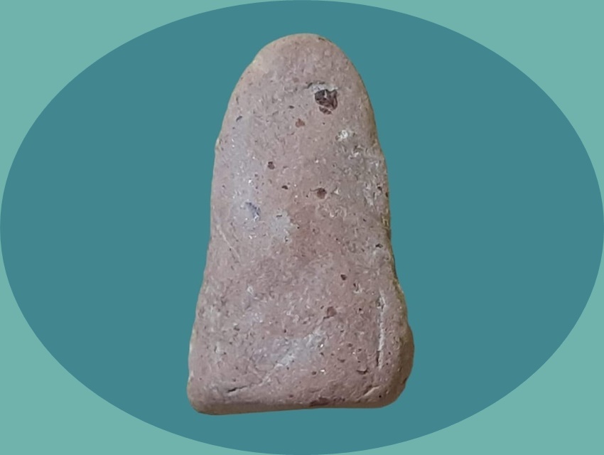 พระรอด หลวงพ่อกวย วัดโฆษิตาราม ชัยนาท เนื้อดิน พิมพ์เล็ก