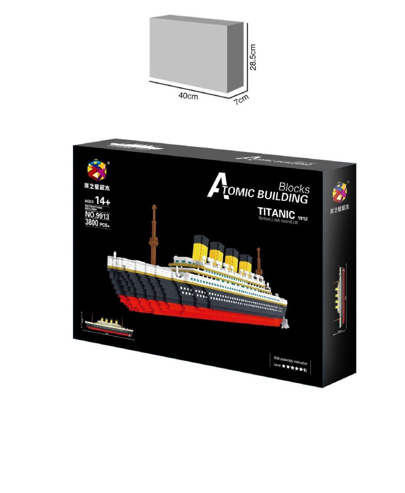 เลโก้นาโน Titanic(เรือไททานิค) Size Jumbo