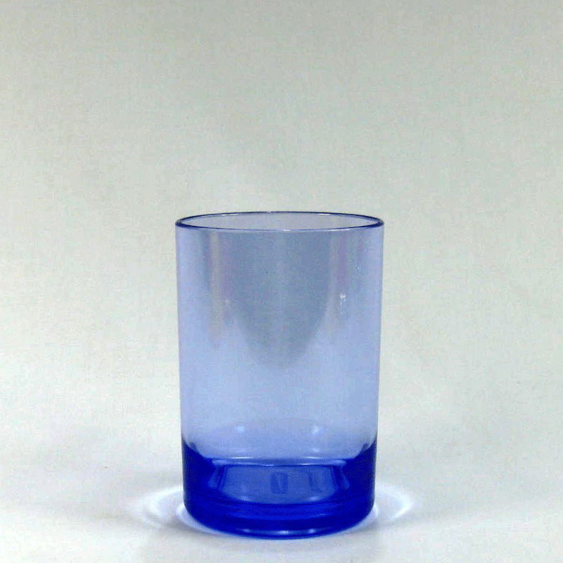 แก้วพลาสติก ทรงเตี้ย 266JL คละสี ขนาด 250 มล.