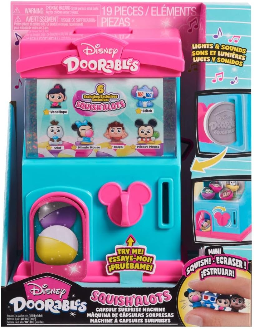 เครื่องหยอดเหรียญ Disney Doorables Squish’alots Squish Machine