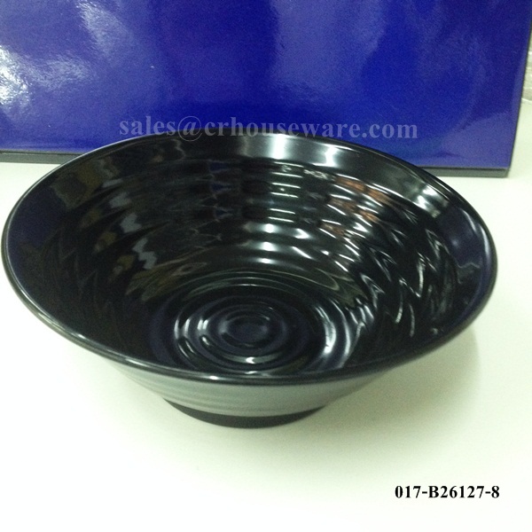 ชามราเม็งทรงลอนคลื่น 8 นิ้ว 017-B26127-8