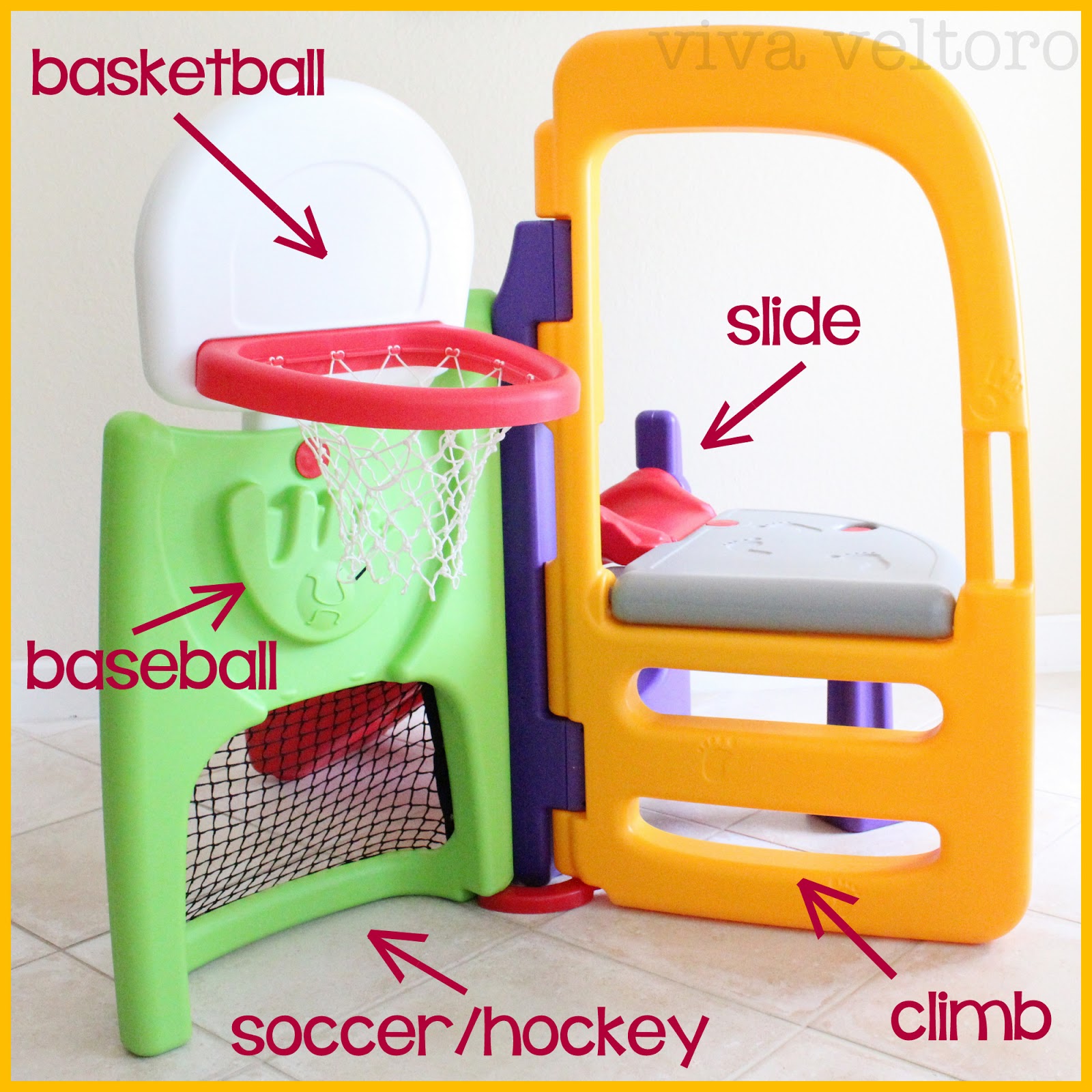 สไลด์ปีนป่ายพับเก็บได้ Little Tikes Fold Away Climber
