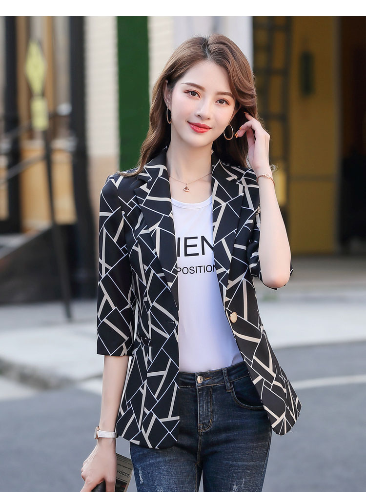 สินค้าพรีออเดอร์ เสื้อสูทแฟชั่นสวยหรูสไตล์เกาหลีดูดีมี 2 สี PO-SUIT-020