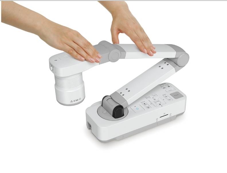 EPSON ELPDC21 Full HD Visualizer เครื่องฉายภาพ 3 มิติ พกพา ความละเอียด 2 ล้าน จับภาพถึง A3 อุปกรณ์รองรับ กล้องจุลทรรศน์