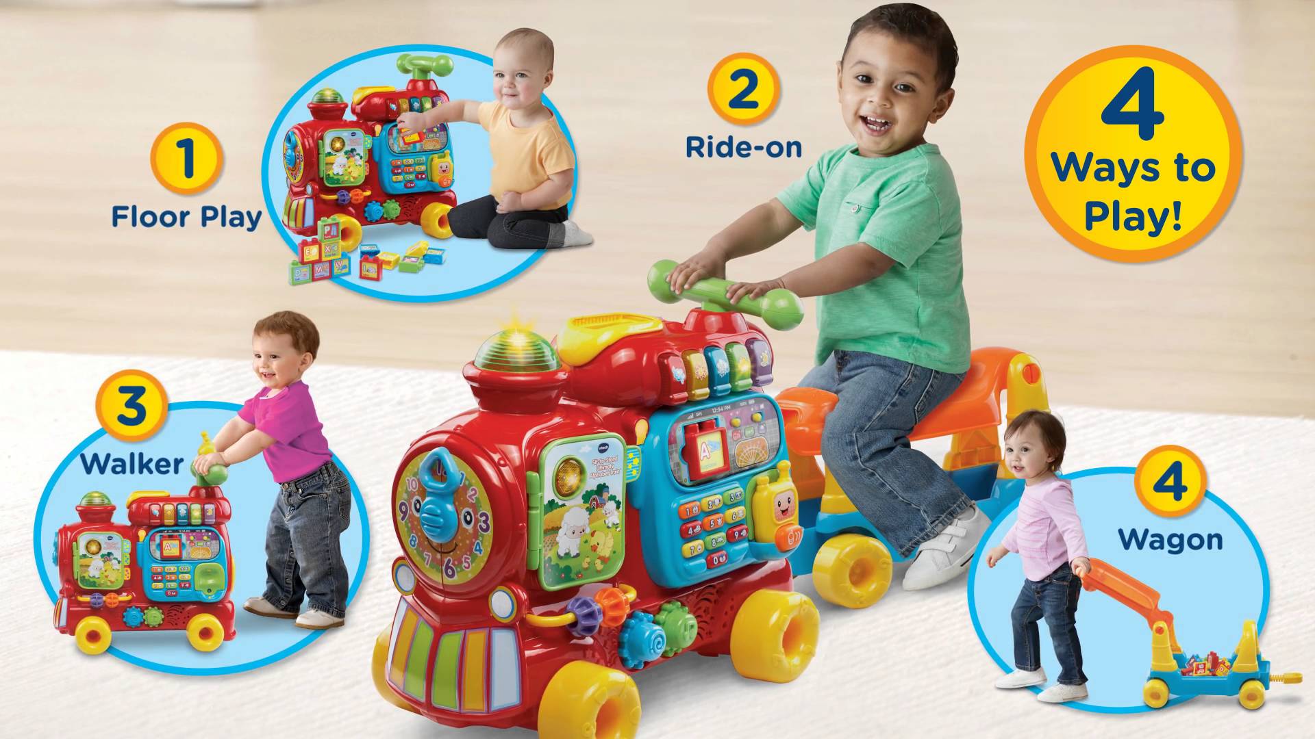 VTech Sit-to-Stand Ultimate Alphabet Train รุ่นใหม่ล่าสุด
