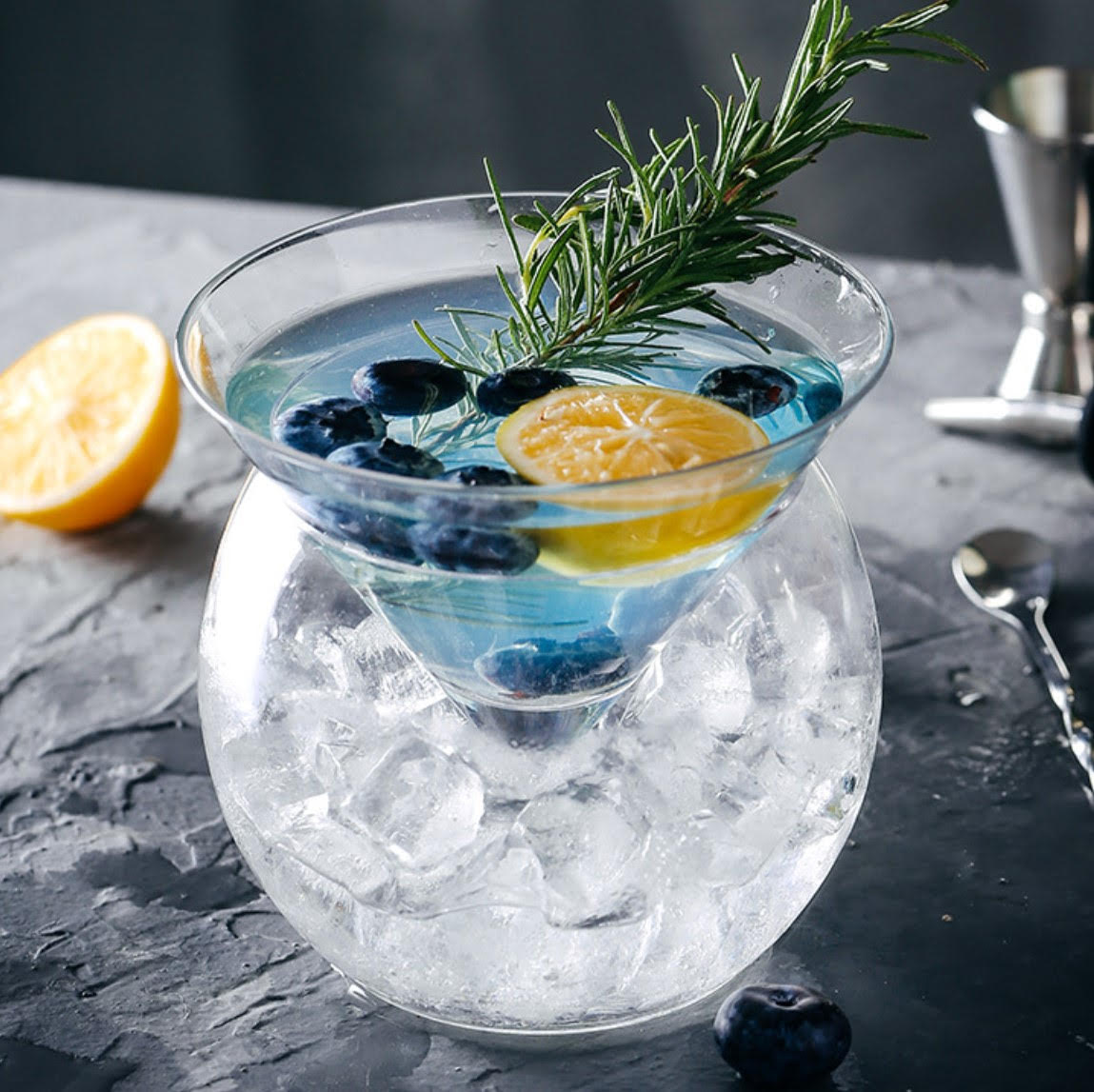( 1 ใบ ) แก้วค็อกเทล Martini Chiller 5 ออนซ์