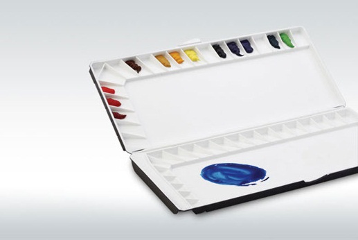 จานสีน้ำฝาพับ Mijello Silver Nano 40ช่อง