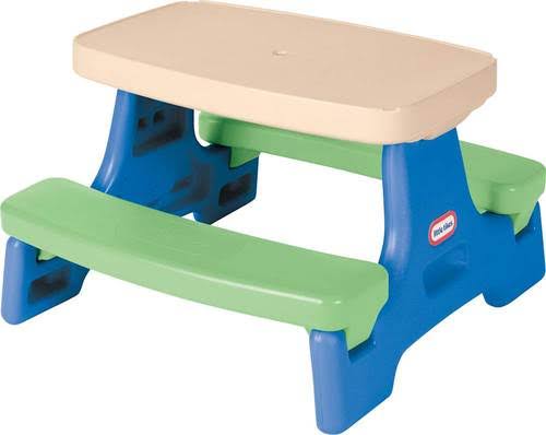 โต๊ะปิคนิค Little Tikes Easy Store Jr.Picnic Play Table with Umbrella