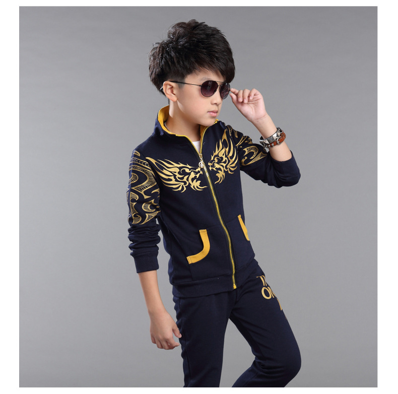 เซ็ตเสื้อกันหนาว สีดำ-เหลือง