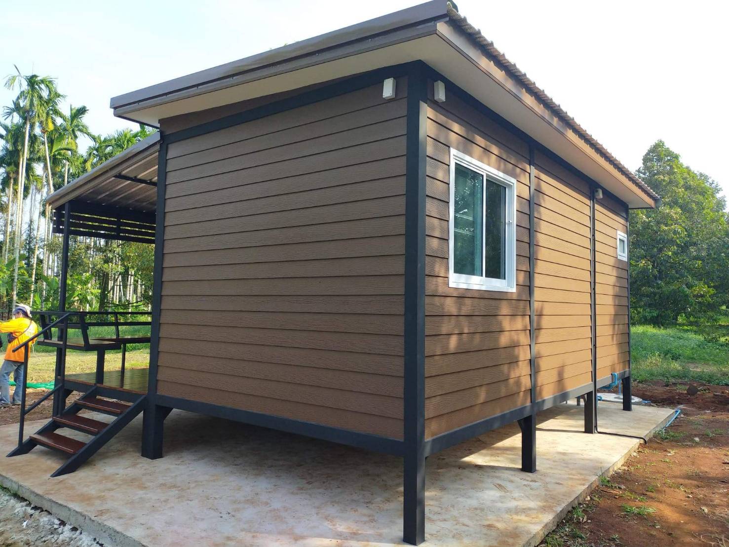 1ห้อง1ห้องน้ำ รวมติดตั้งเทพื้น