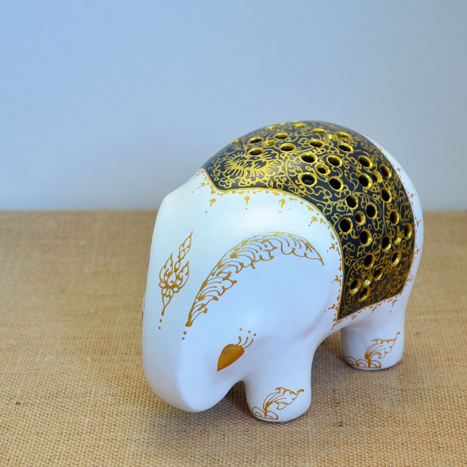 โคมไฟช้างแบบตั้งโต๊ะ Size L