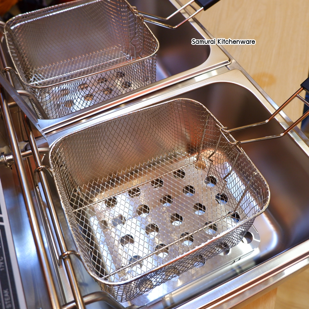 หม้อทอดไฟฟ้า เตาทอดไฟฟ้า หม้อทอดเฟรนฟราย (6+6 ลิตร)