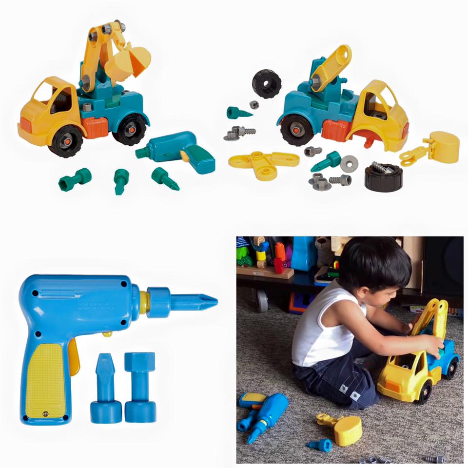 รถยก The Battat Take-A-Part Crane