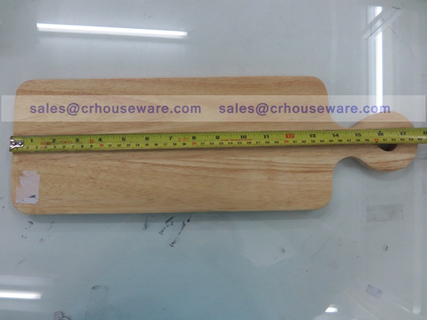 เขียงไม้สี่เหลี่ยมมีด้ามจับ 6*18 นิ้ว JW-528,จานไม้สเตนเลส,ถาดไม้ใส่อาหาร