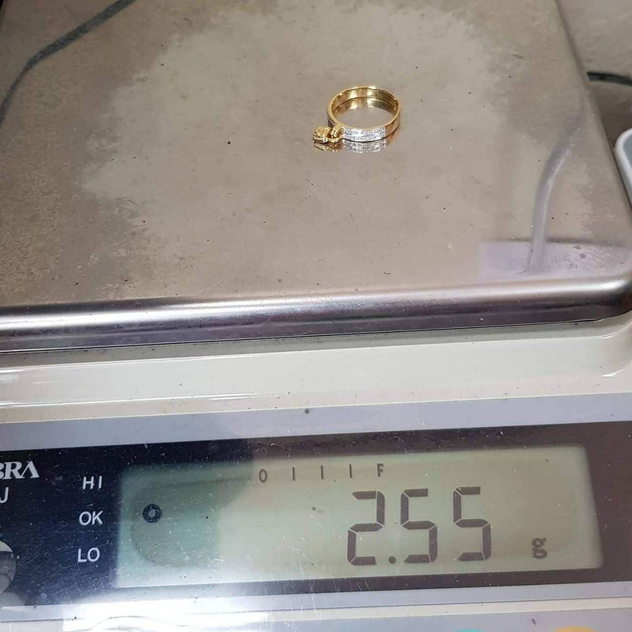 พร้อมส่งและสั่งผลิตแหวนเพชรกุหลาบกุญแจLV แหวนแต่งงาน แหวนหมั้น ใส่เที่ยว ออกงาน แหวนทองคำ 9K เพชรแท้ 0.18 กะรัต 36 เม็ด ราคาถูกมาก ส่งฟรี