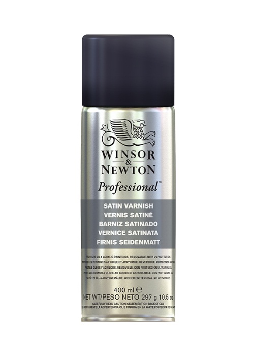 สเปรย์เคลือบสีน้ำมันและสีอะคริลิค Winsor 400ml
