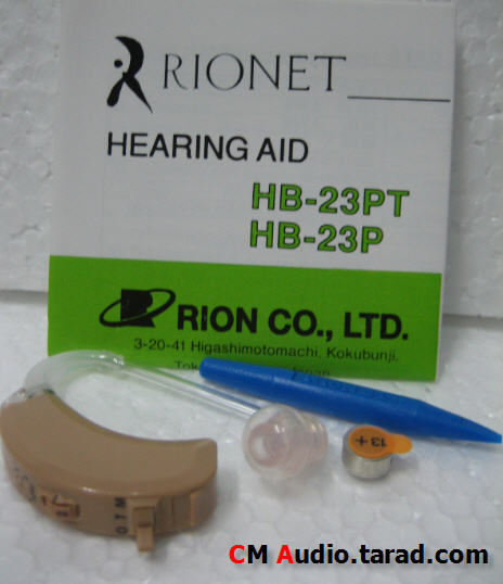 เครื่องช่วยฟังแบบเกี่ยวหู Rionet HB-23PT
