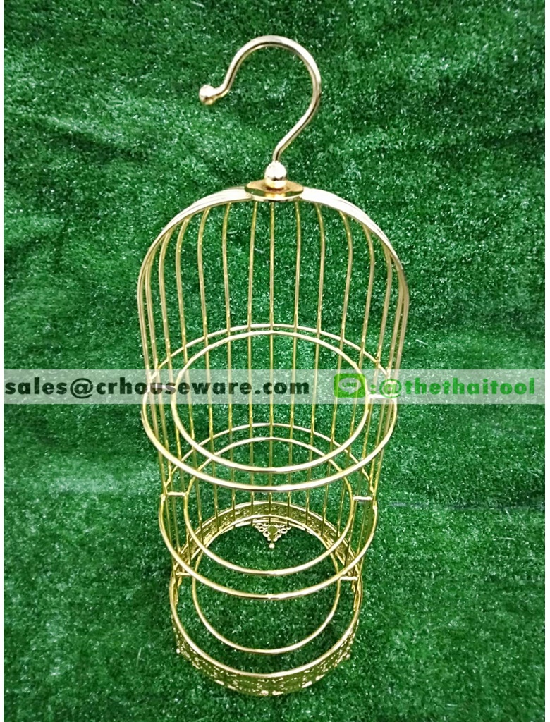 ชั้นโชว์กรงนก พร้อมจาน 005-STK-22, ชั้นโชว์กรงนกVIP,ชั้นโชว์อาหารขนม,ชั้นโชว์Catering_Product,