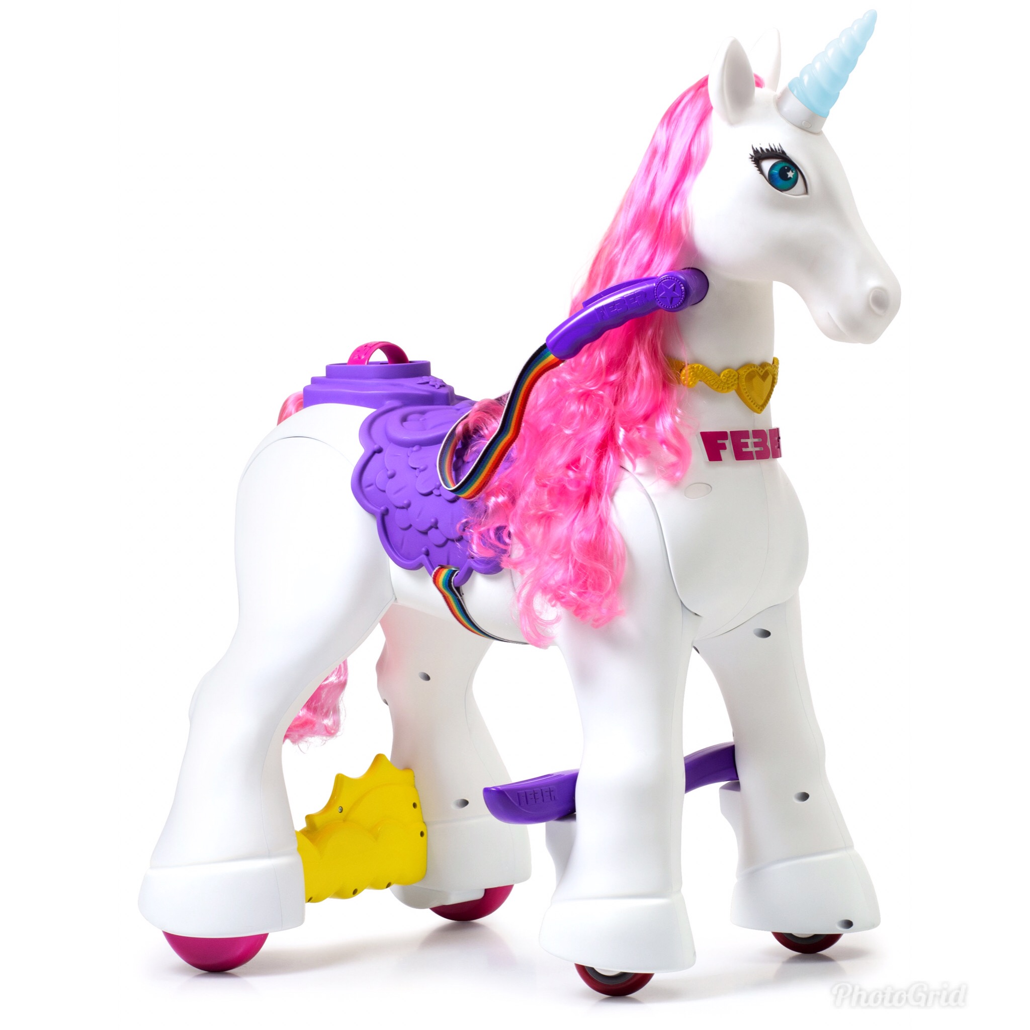 ม้าแบตเตอรี่ Feber My Lovely Ride On Unicorn