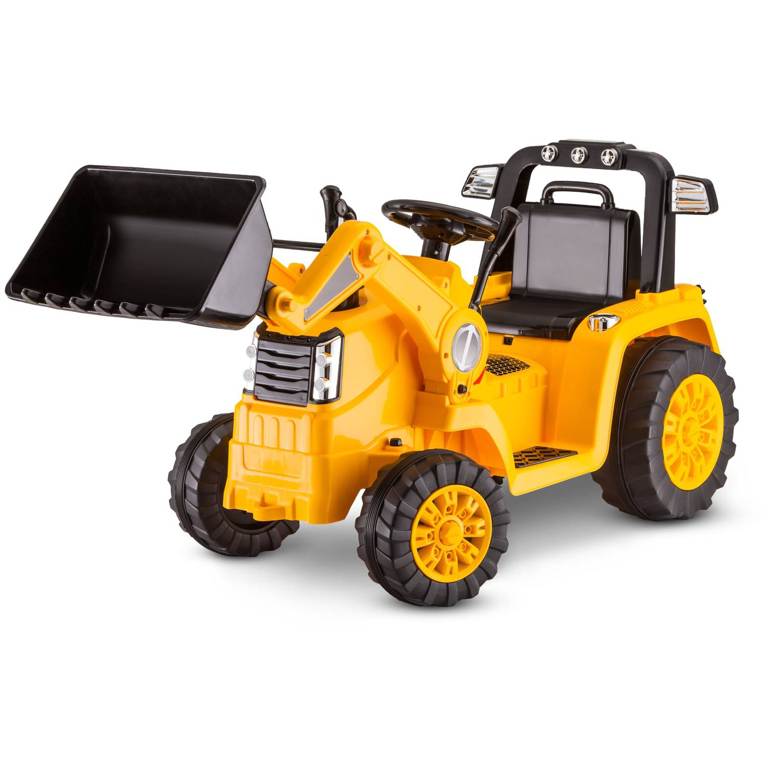 รถแบตเตอรี่ Yellow Kidtrax CAT Bulldozer Ride-On