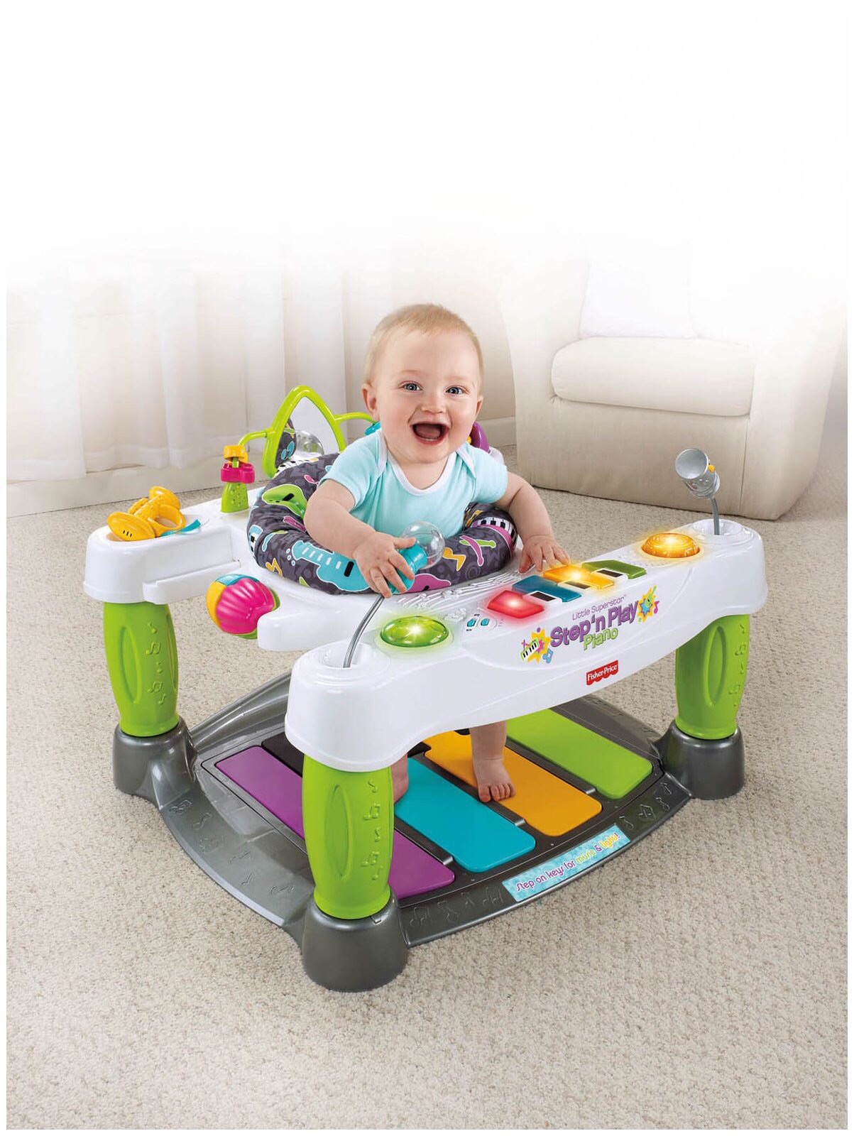 Fisher-Price Little Superstar Step 'n Play Piano