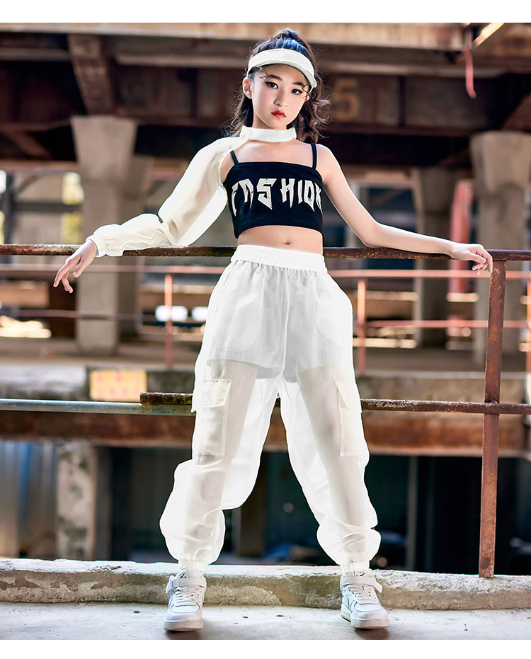 พร้อมส่ง***ชุดเต้น ชุดแดนซ์ กางเกงขายาว เซ็ตนีออน