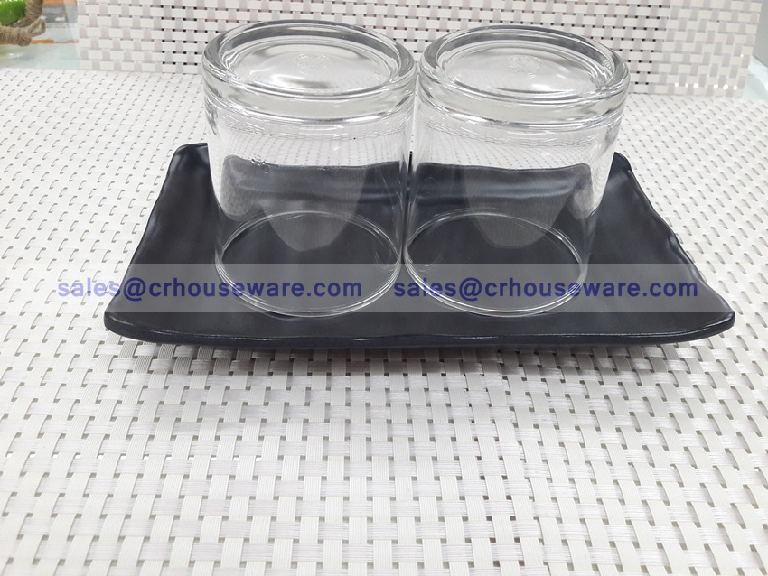 จานสี่เหลี่ยมผืนผ้า จานลึก 017-PX-F150685