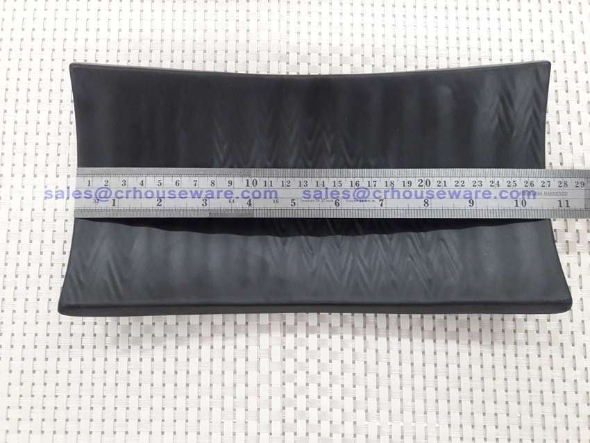 จานสี่เหลี่ยมผืนผ้า จานสลัด 017-PX-F160811