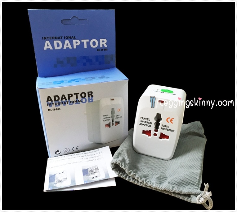 Universal Plug Travel Adapter หัวปลั๊ก เอนกประสงค์