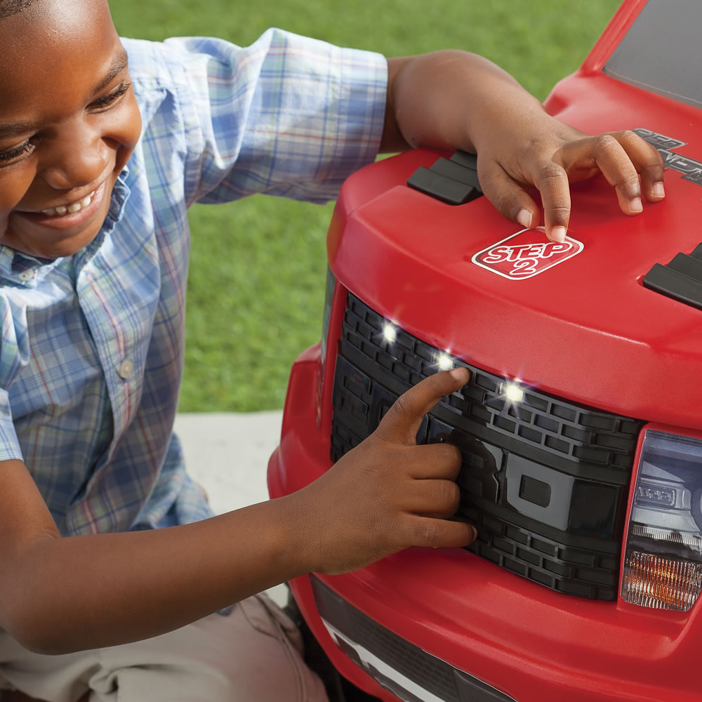 รถกระบะรุ่นใหม่คันใหญ่มาก STEP 2 2-in-1 Ford® F-150 SVT Raptor - Red